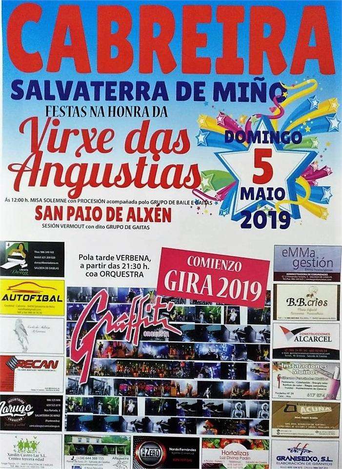 Virxe das Angustias de Cabreira en Salvaterra do Miño