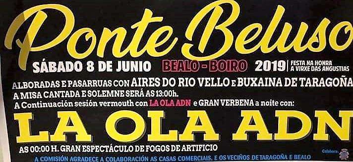 Virxe das Angustias de Ponte Beluso en Boiro