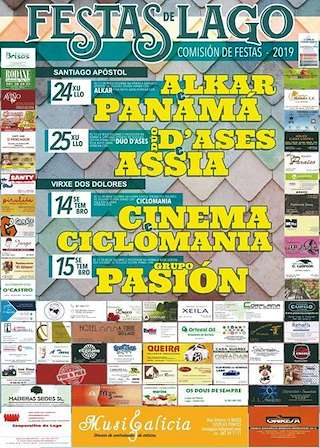 Fechas, información, programa, cartel, imágenes, mapa y ubicación de Virxe das Dores de Lago  en  Valdoviño