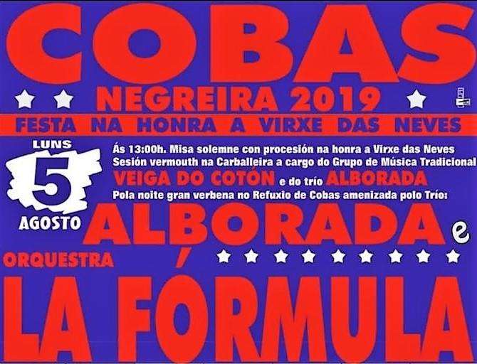 Virxe das Neves de Cobas en Negreira