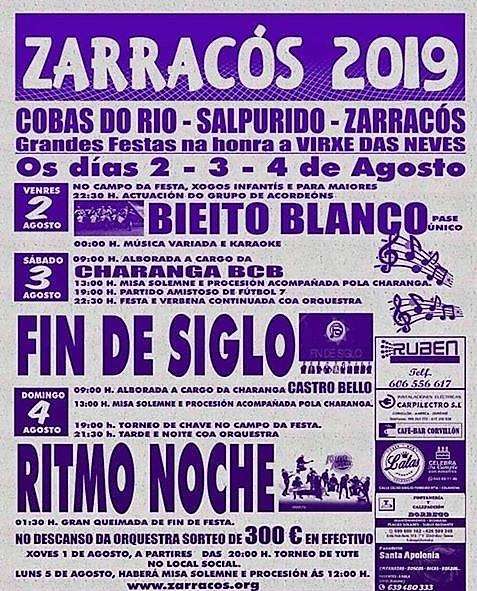 Virxe das Neves de Zarracós en A Merca
