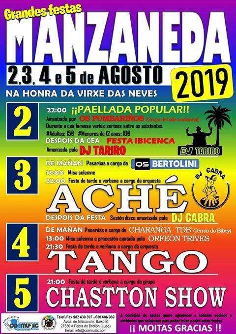 Virxe das Neves en Manzaneda