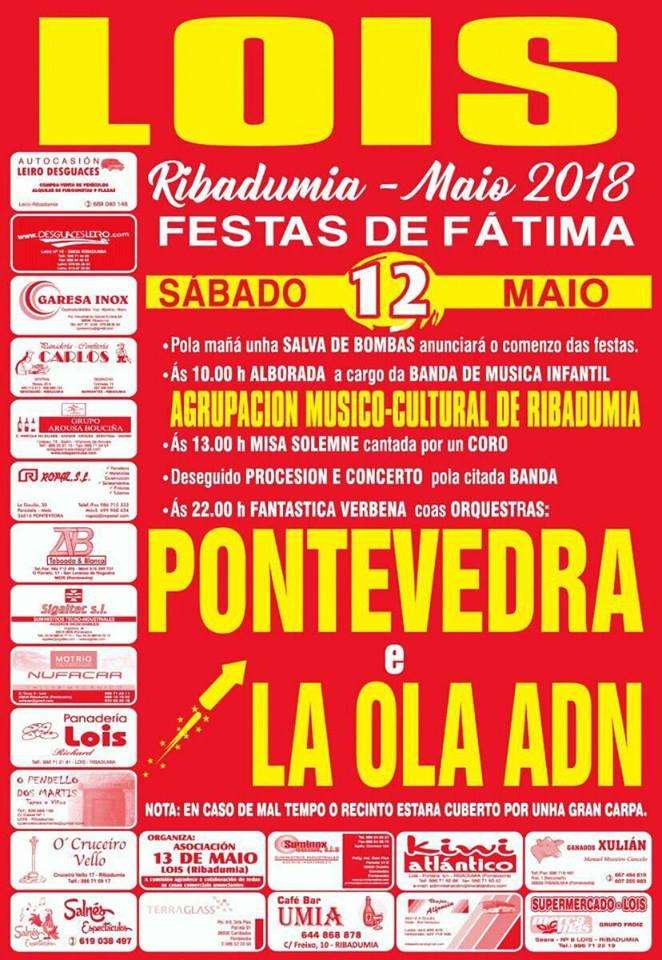 Virxe de Fátima de Lois en Ribadumia