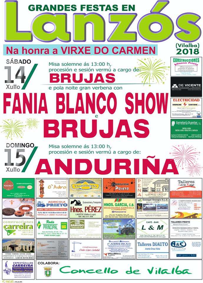 Virxe do Carme de Lanzós en Vilalba