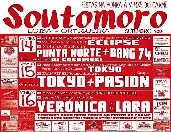 Virxe do Carme de Soutomoro de Loiba en Ortigueira