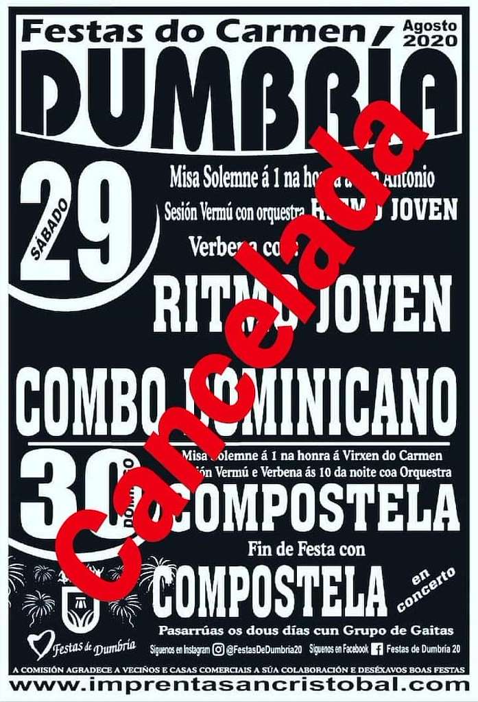 Virxe do Carme e San Antonio en Dumbría