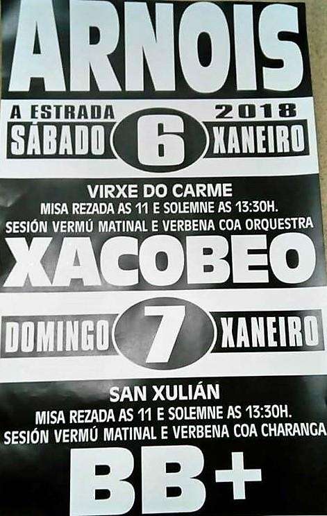 Virxe do Carme e San Xulián de Arnois en A Estrada