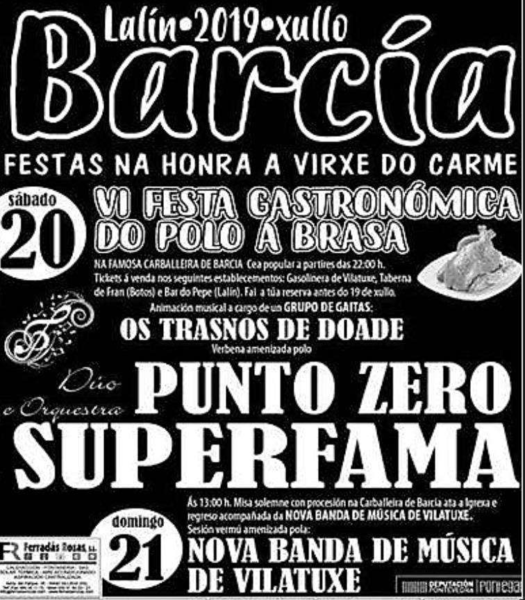 Virxe do Carmen de Barcia - VIII Festa do Polo a Brasa  (2024) en Lalín