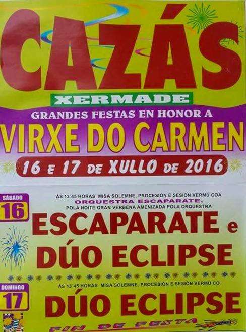 Virxe do Carmen de Cazás (2024) en Xermade