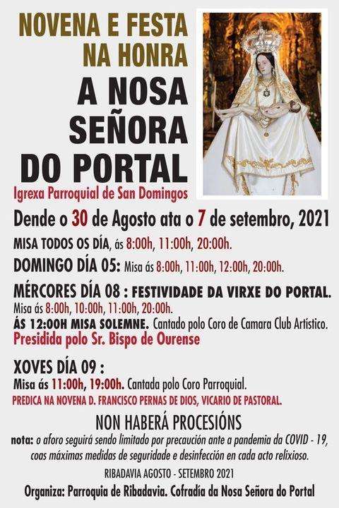 Virxe do Portal en Ribadavia