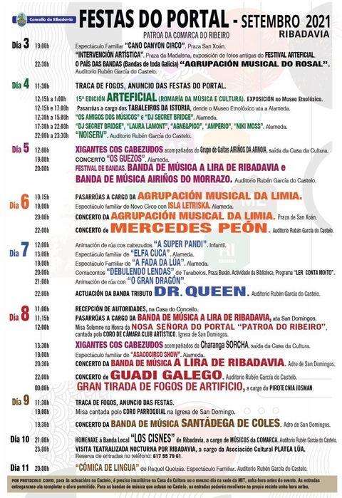 Virxe do Portal en Ribadavia