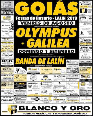 Fechas, información, programa, cartel, imágenes, mapa y ubicación de Virxe do Rosario de Goiás  en  Lalín