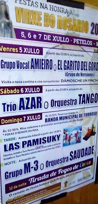 Virxe do Rosario de Petelos (2024) en Mos
