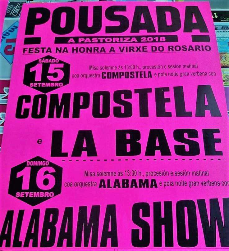 Virxe do Rosario de Pousada  en A Pastoriza