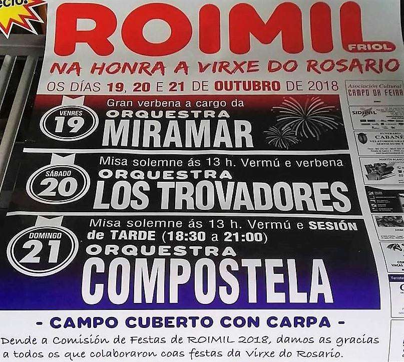 Virxe do Rosario de Roimil  en Friol