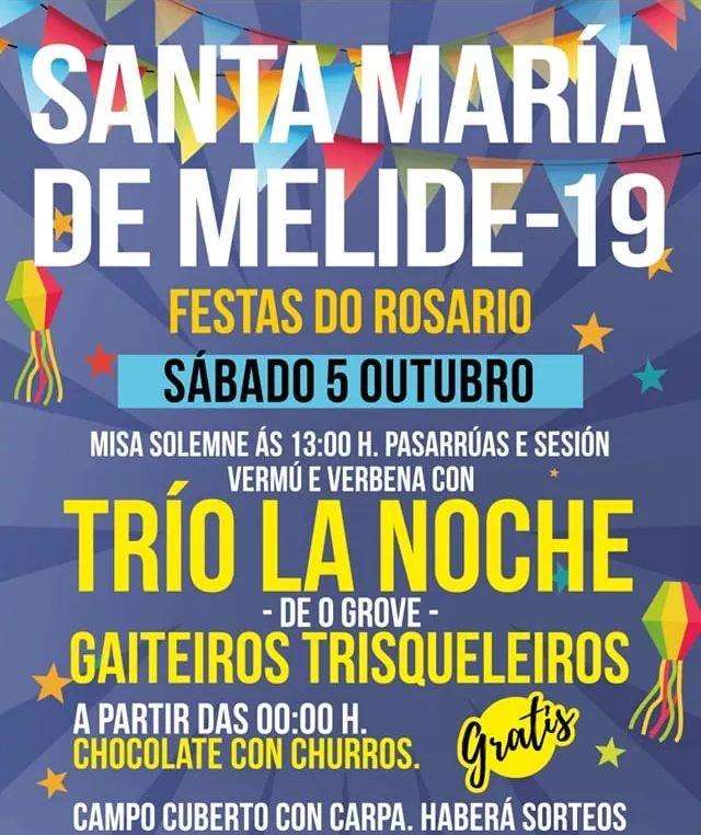 Virxe do Rosario de Santa María en Melide