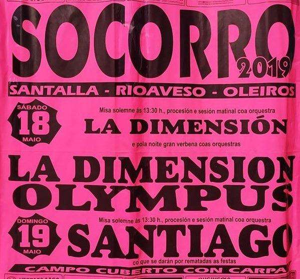 Virxe do Socorro de Santalla, Oleiros e San Xurxo en Vilalba
