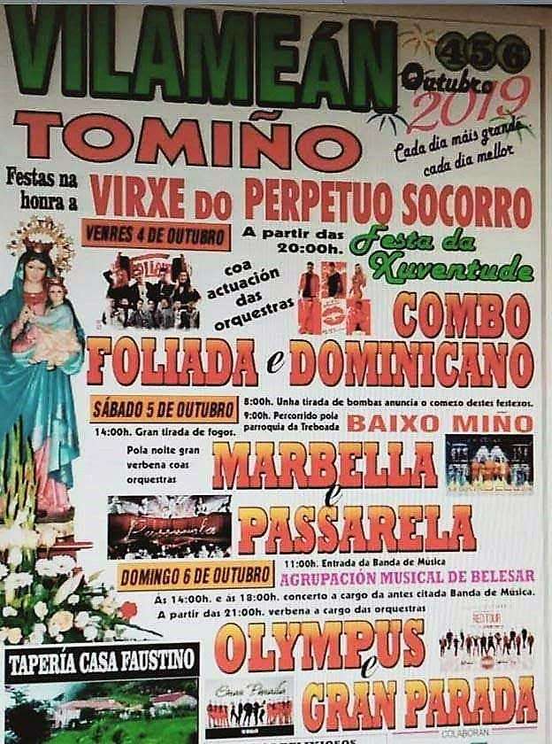 Virxe do Socorro de Vilameán en Tomiño