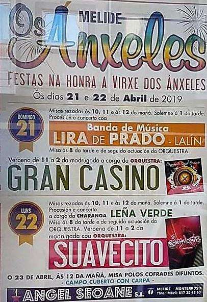 Virxe dos Ánxeles en Melide