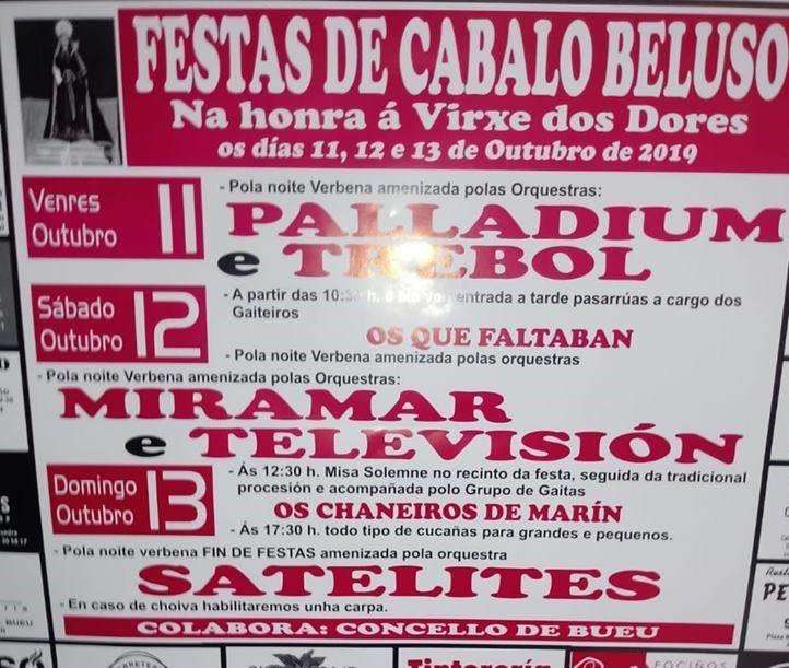 Virxe dos Dores de Beluso en Bueu
