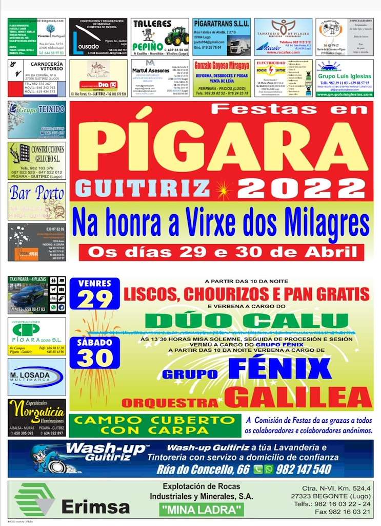 Virxe dos Milagres de Pígara en Guitiriz