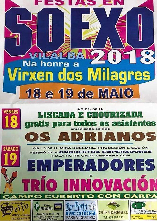 Virxe dos Milagres de Soexo en Vilalba