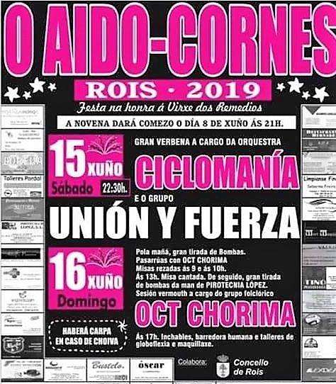 Virxe dos Remedios de Aido y Cornes en Rois