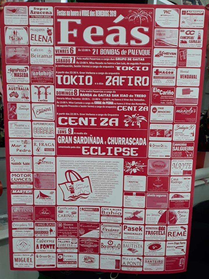 Virxe dos Remedios de Feás en Cariño