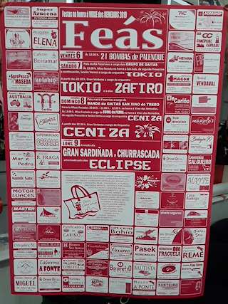 Fechas, información, programa, cartel, imágenes, mapa y ubicación de Virxe dos Remedios de Feás  en  Cariño