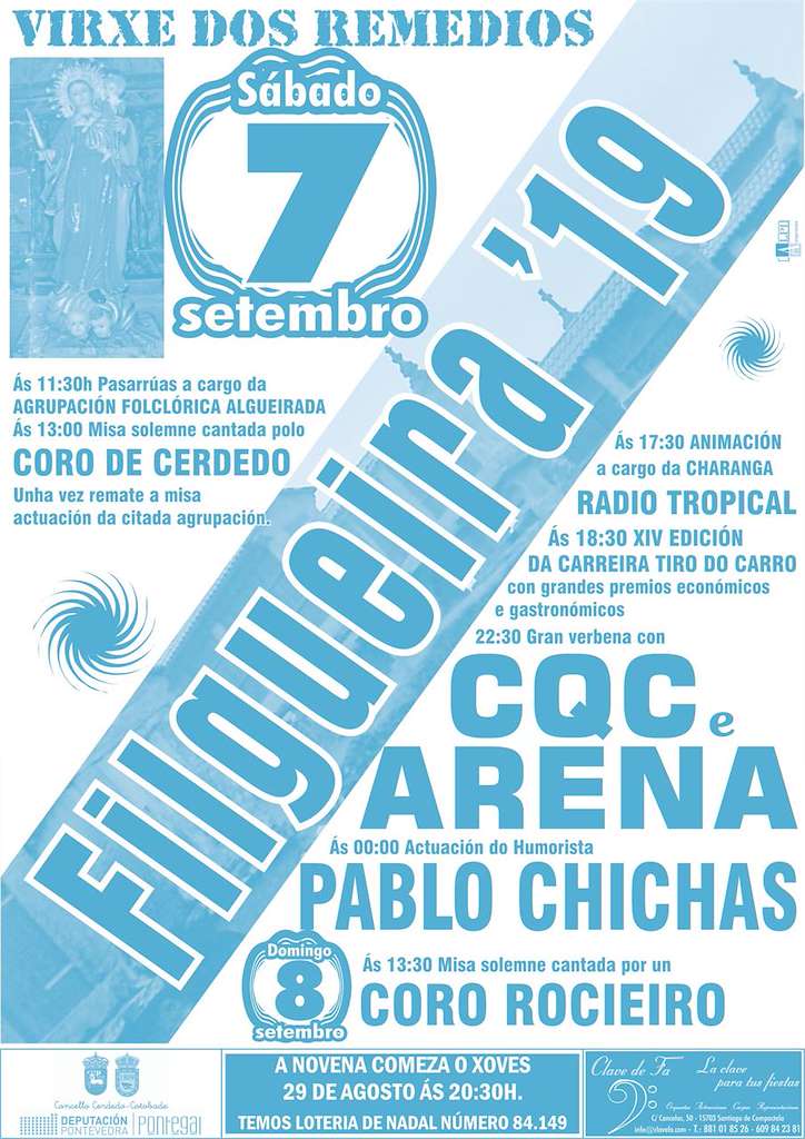 Virxe dos Remedios de Filgueira en Cerdedo-Cotobade