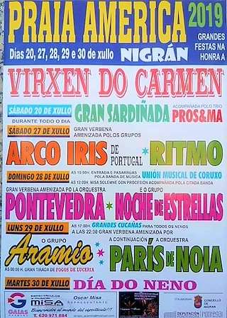 Virxen do Carmen de Playa América (2024) en Nigrán