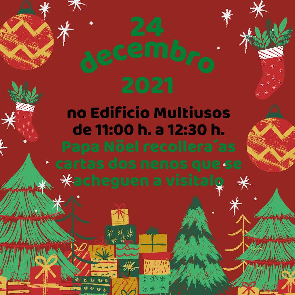 Visita de Papá Noel en Ourol