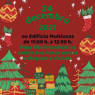 Fechas, información, programa, cartel, imágenes, mapa y ubicación de Visita de Papá Noel  en  Ourol