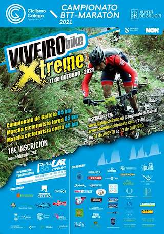 Fechas, información, programa, cartel, imágenes, mapa y ubicación de Viveiro Bike XTreme - Marcha Cicloturista