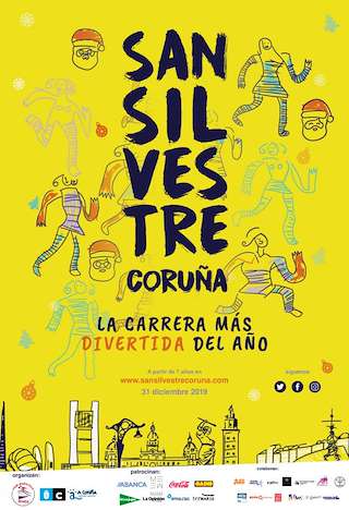 XIV Carrera Popular San Silvestre (2024) en A Coruña