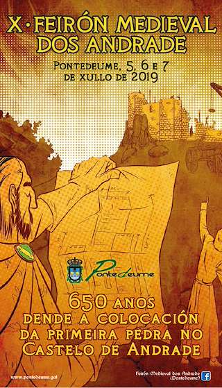 XIV Feirón Medieval dos Andrade (2024) en Pontedeume
