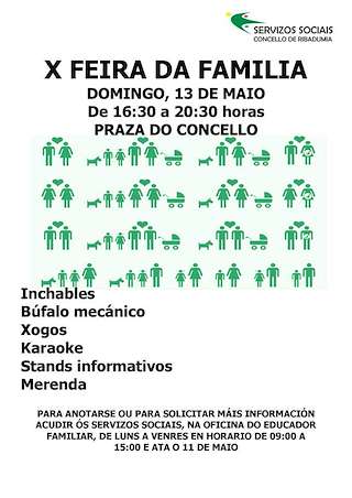 XIV Feira da Familia  en Ribadumia