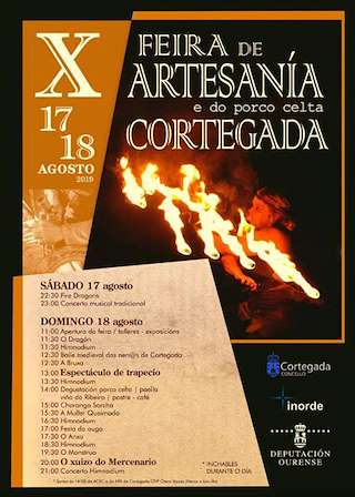 XIII Feira de Artesanía e do Porco Celta en Cortegada
