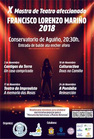 XIV Mostra de Teatro de Aguiño Francisco Lorenzo Mariño  en Ribeira