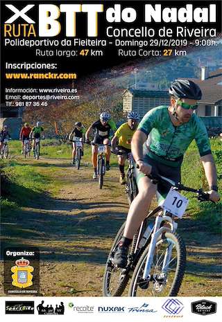 XIII Ruta do Nadal BTT en Ribeira