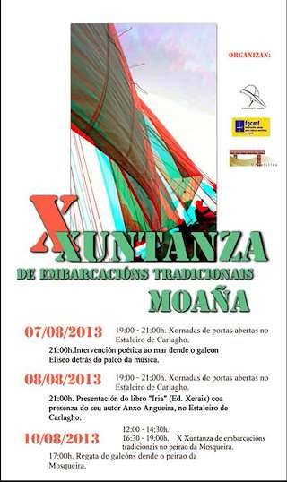 XVIII Encontro de Embarcacións Tradicionais en Moaña