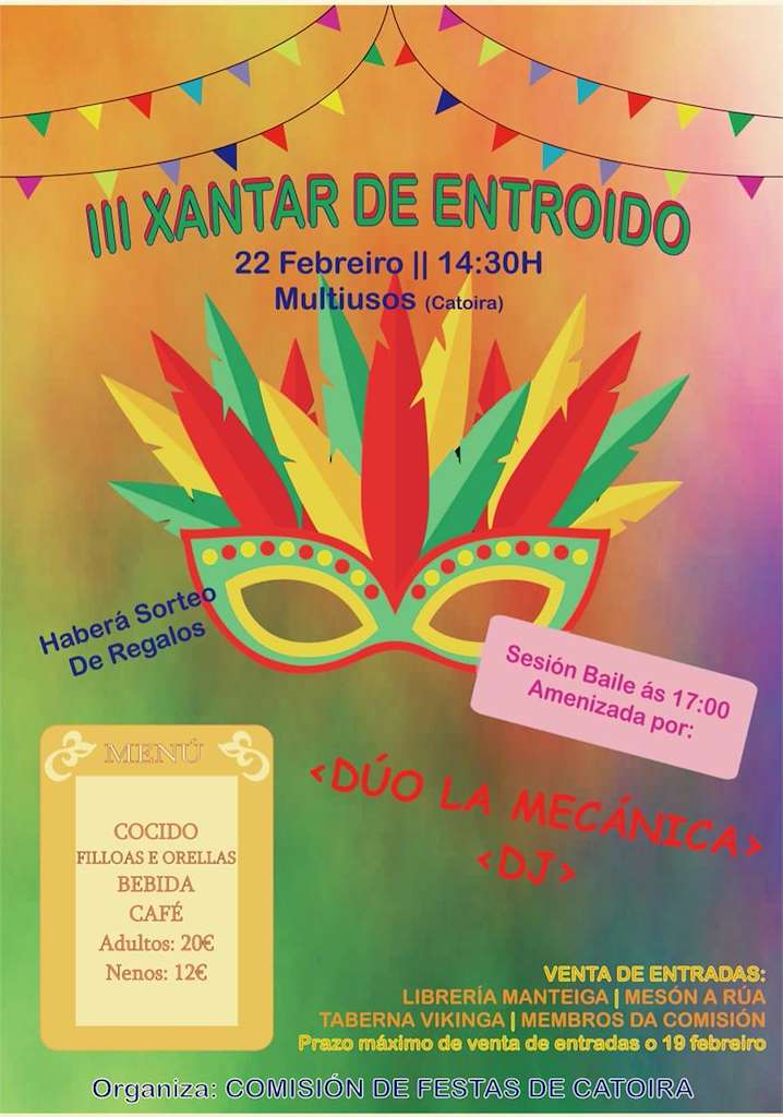 VI Xantar de Entroido en Catoira