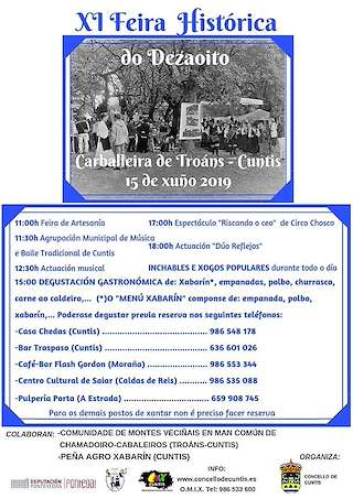 XIII Feira Histórica do Dezaoito de Troáns (2024) en Cuntis