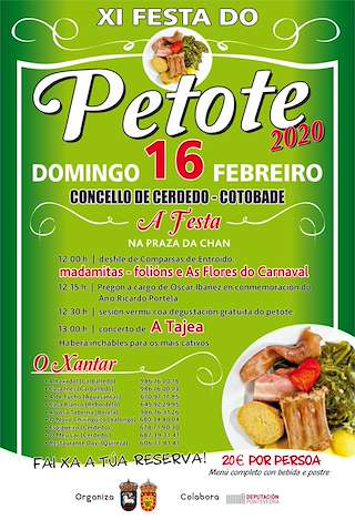XIV Festa do Petote en Cerdedo-Cotobade