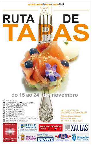 XIV Ruta de Tapas en Santa Comba