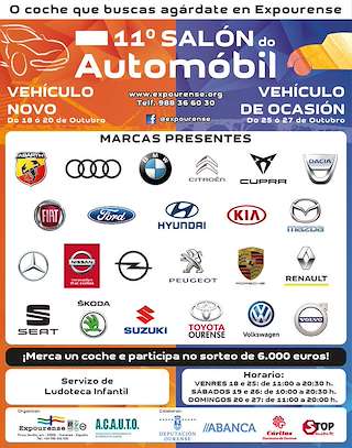 XIV Salón del Vehículo Nuevo en Ourense