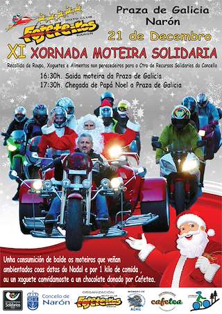 XIII Xornada Moteira Solidaria en Narón