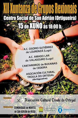 XV Xuntanza de Grupos Rexionais (2024) en Ortigueira