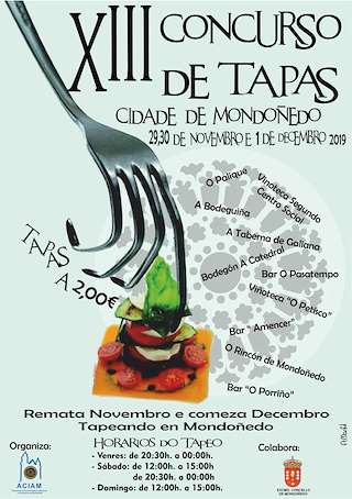 XVI Concurso de Tapas en Mondoñedo