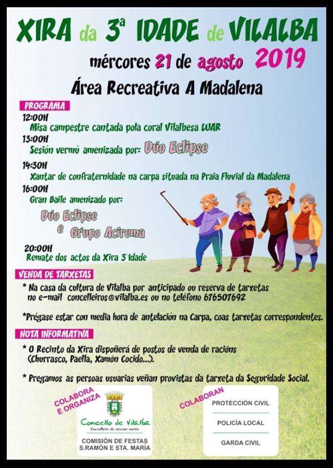 Xira da Terceira Idade  en Vilalba
